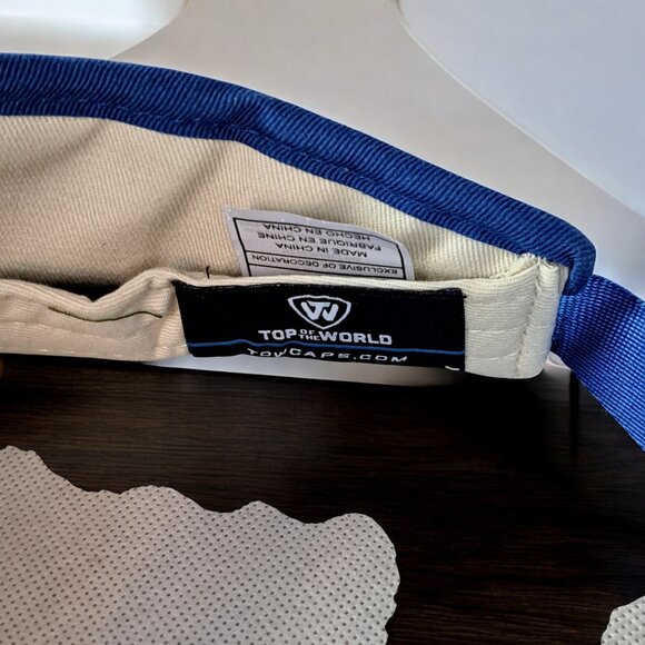 Vintage Collection Strapback Top Of The World University Florida Gators Visor - Picture 4 of 11